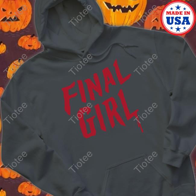 Watcher Ryan Bergara Wearing Final Girl Tee Shirt Watcher Ryan Bergara Wearing Final Girl Tee Shirt