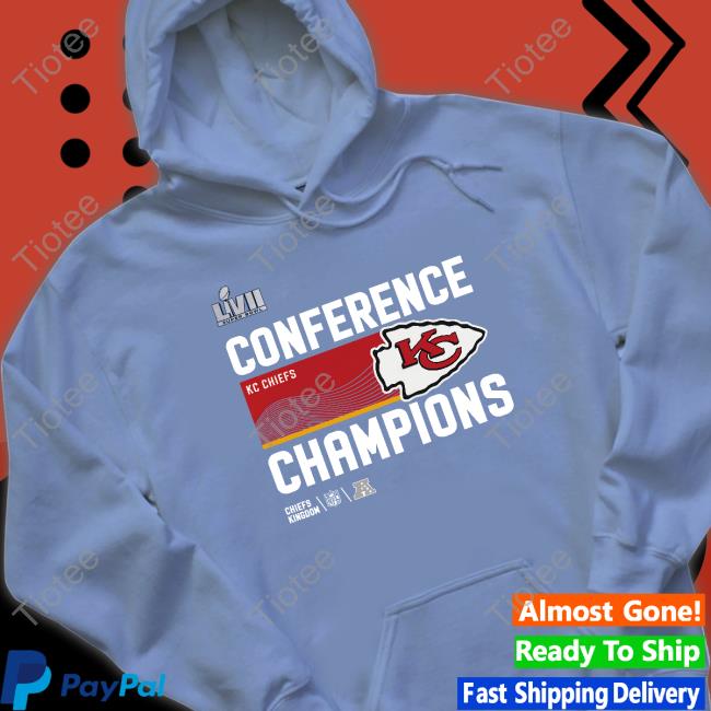 Kansas City Chiefs 2023 A.F.C Conference Champi0ns Unisex TShirt Size S-3XL