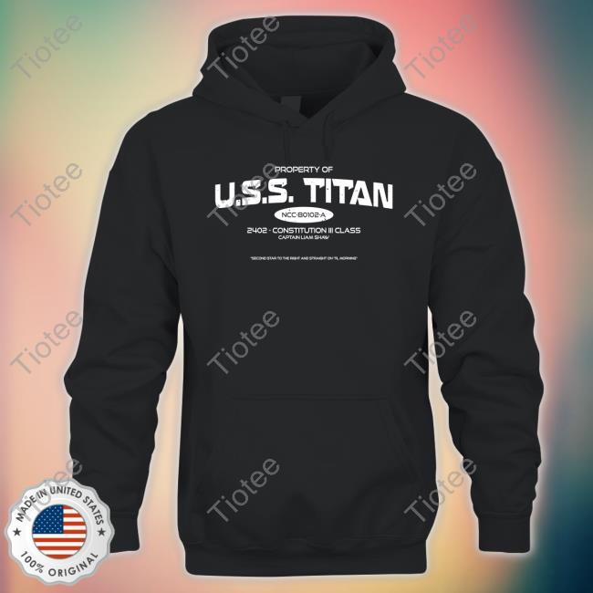 Brandon Kleyla Property Of Uss Titan 2402 Constitution Iii Class Captain Liam Shaw Long Sleeve Brandon Kleyla Property Of Uss Titan 2402 Constitution Iii Class Captain Liam Shaw Long Sleeve