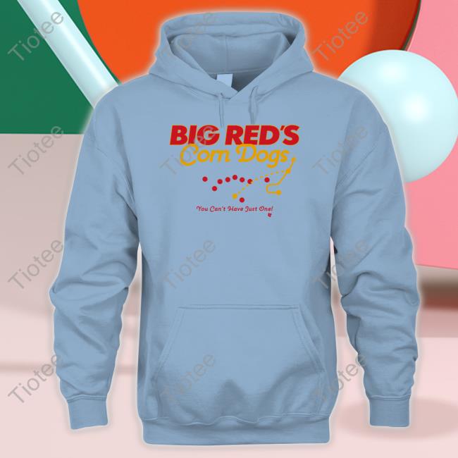 Big Red's Corn Dogs, Adult T-Shirt / Extra Large - Pro Football - Sports Fan Gear | breakingt