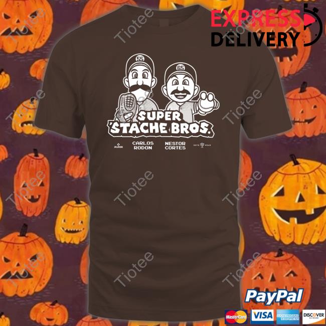 Carlos Rodon and Nestor Cortes Super Stache Bros shirt t-shirt by