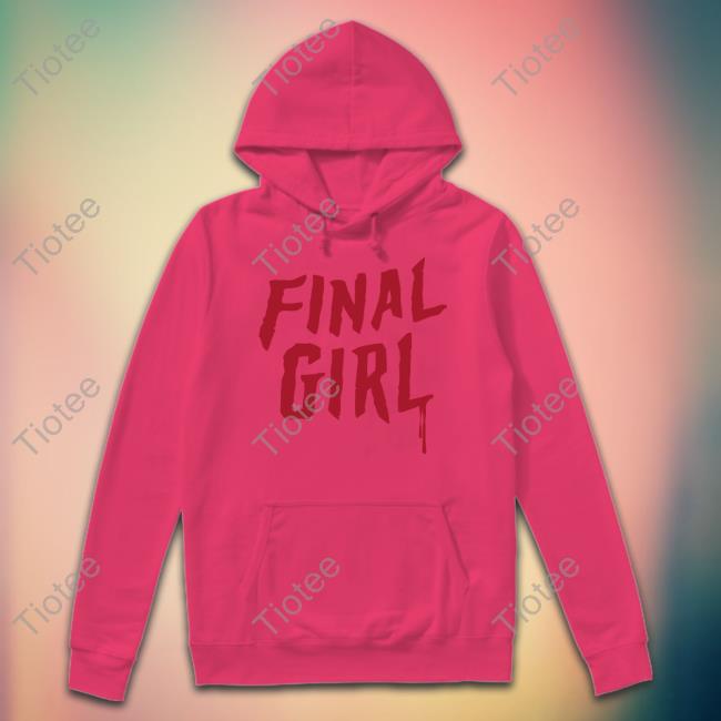 Watcher Ryan Bergara Wearing Final Girl Tee Shirt Watcher Ryan Bergara Wearing Final Girl Tee Shirt