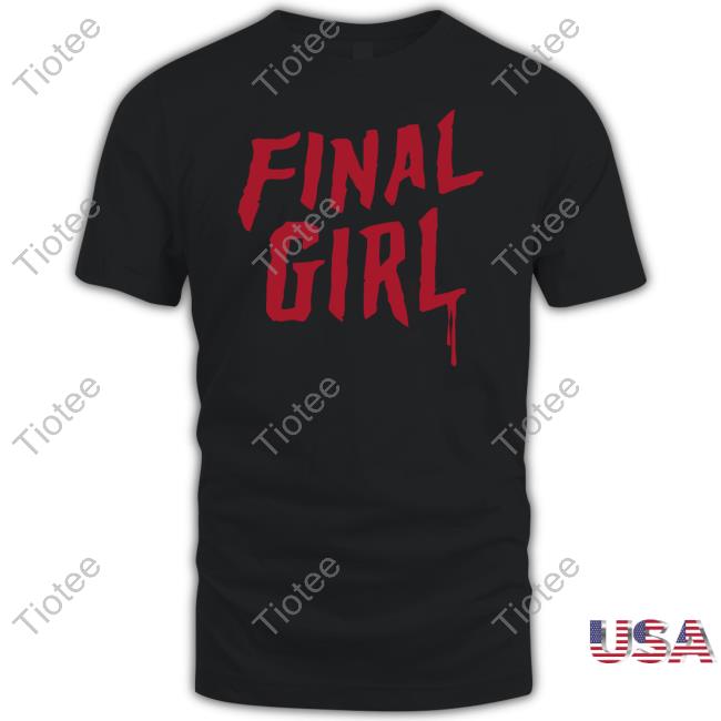 Watcher Ryan Bergara Wearing Final Girl Tee Shirt Watcher Ryan Bergara Wearing Final Girl Tee Shirt