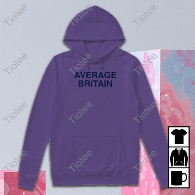 Official Obvious Shirts Shop Average Britain Sweatshirt Tiotee