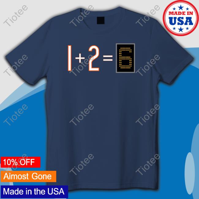 1+2=6 Shirt Navy