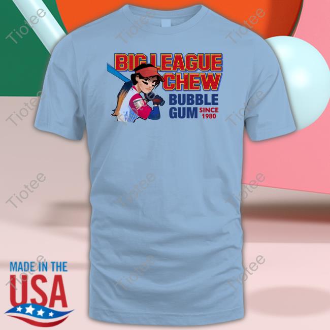 Original Big League Chew Bubble Gum T-shirt,Sweater, Hoodie, And Long  Sleeved, Ladies, Tank Top