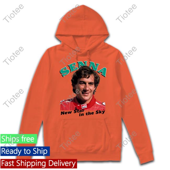 Official Senna New Star In The Sky T Shirt Official Senna New Star In The Sky T Shirt
