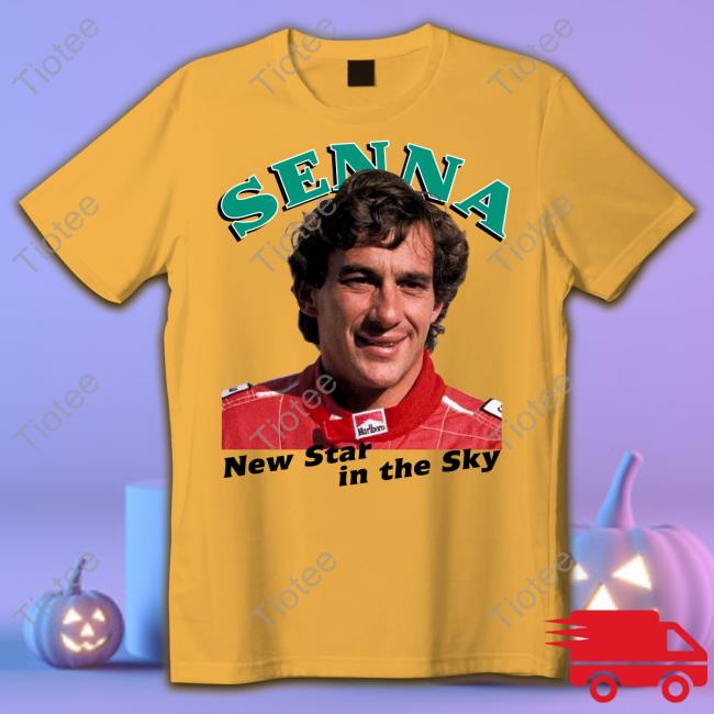 Official Senna New Star In The Sky T Shirt Official Senna New Star In The Sky T Shirt