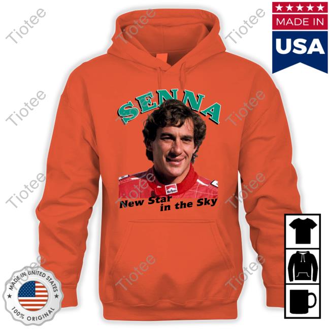 Official Senna New Star In The Sky T Shirt Official Senna New Star In The Sky T Shirt