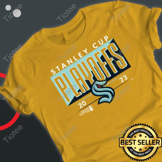 Official NHL Shop Seattle Kraken 2023 Stanley Cup Playoffs T-Shirt - WBMTEE