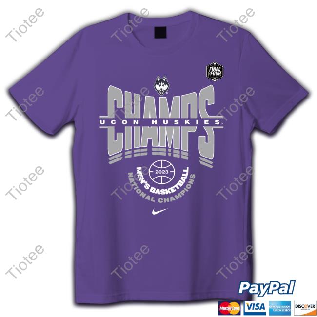 Uconn Huskies Champs 2023 Men’S Basketball National Champions Tee Uconn Huskies Champs 2023 Men’S Basketball National Champions Tee