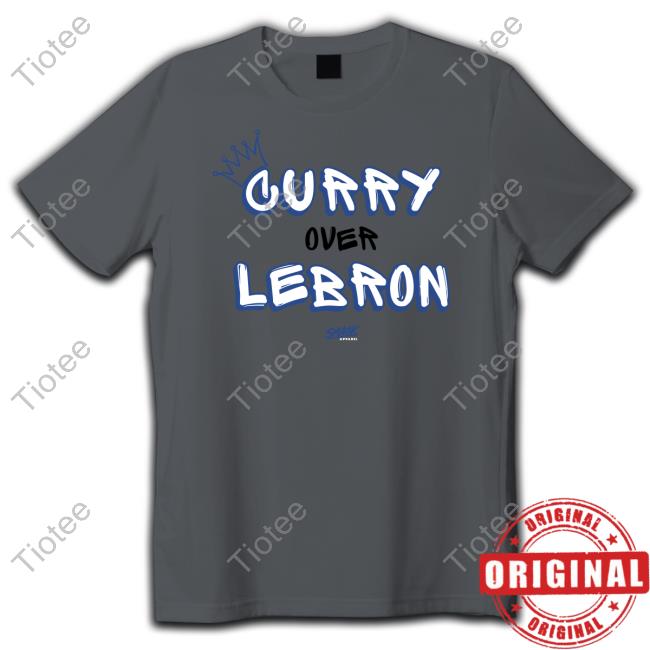 Smack Apparel Curry Over Lebron Shirt Smack Apparel Curry Over Lebron Shirt