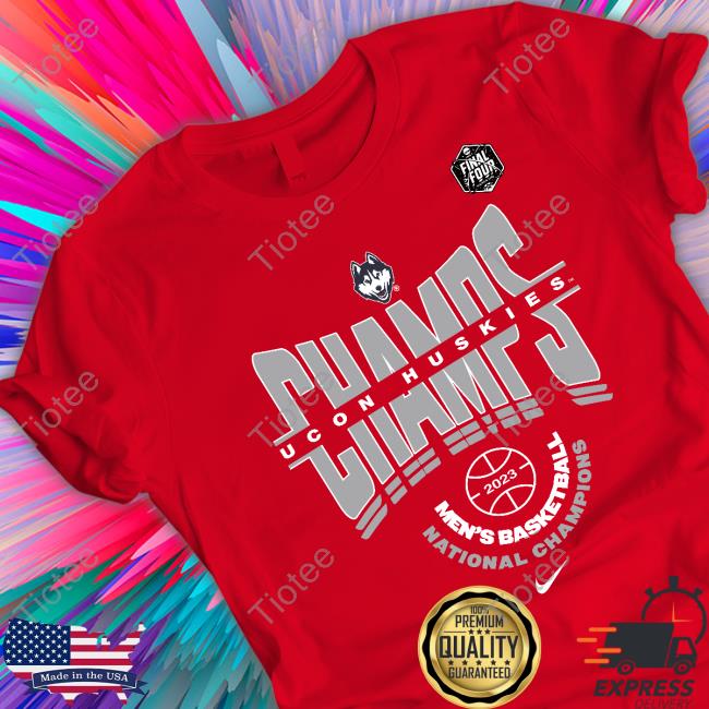 Uconn Huskies Champs 2023 Men’S Basketball National Champions Tee Uconn Huskies Champs 2023 Men’S Basketball National Champions Tee