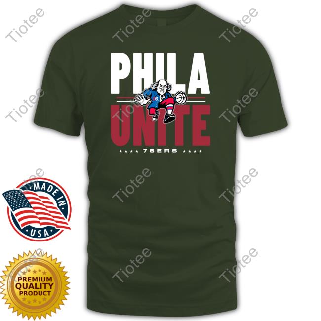 Official Fanatics Philadelphia Unite 76ers Announcer Shirt Official Fanatics Philadelphia Unite 76ers Announcer Shirt