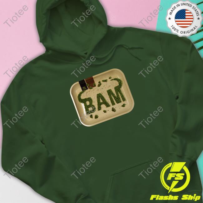 Official Kanel Joseph Merch BAM X 420 Rolling Tray Hoodie Official Kanel Joseph Merch BAM X 420 Rolling Tray Hoodie