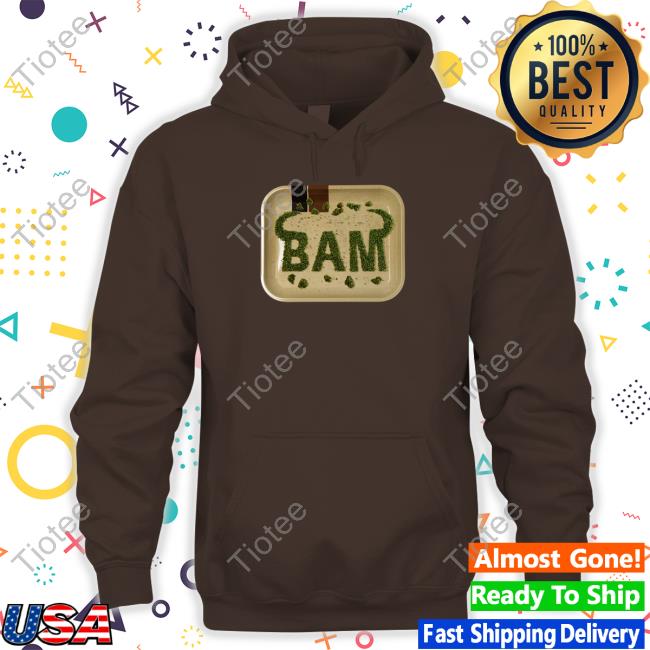 Official Kanel Joseph Merch BAM X 420 Rolling Tray Hoodie Official Kanel Joseph Merch BAM X 420 Rolling Tray Hoodie
