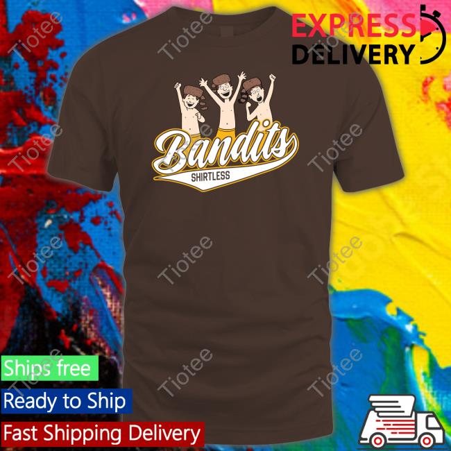 Official Barstool Sports Store Bandits Shirtless Cap Tiotee