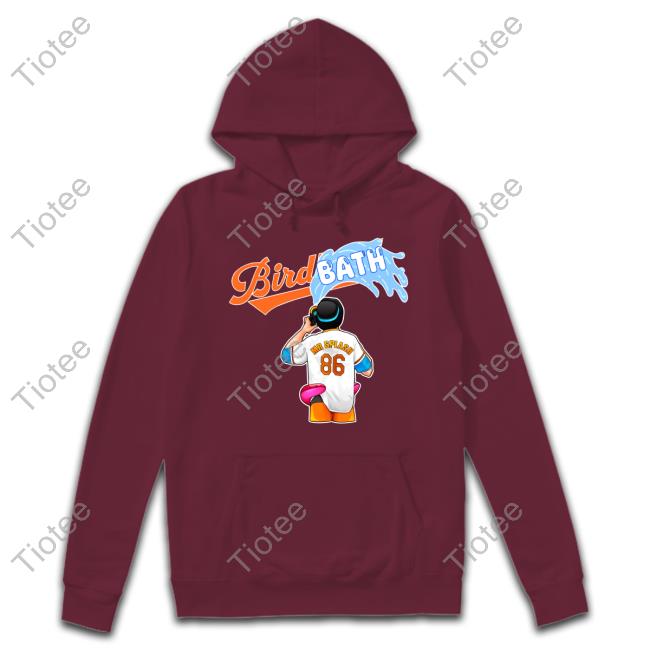 Bird Bath Classic Adult Black Hoodie Bird Bath Classic Adult Black Hoodie