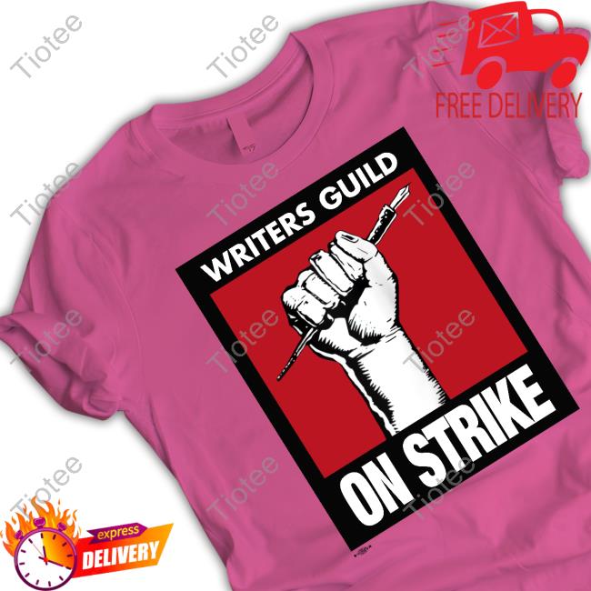 Official Writers Guild On Strike T Shirt Official Writers Guild On Strike T Shirt