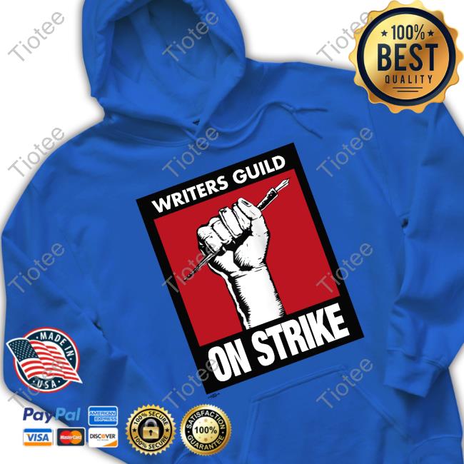 Official Writers Guild On Strike T Shirt Official Writers Guild On Strike T Shirt