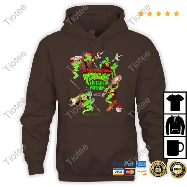 Pizza Hut Teenage Mutant Ninja Turtles Mutant Mayhem shirt t-shirt by To-Tee  Clothing - Issuu