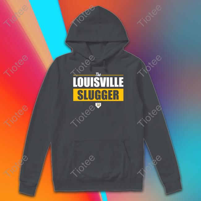 Louisville Slugger - Heather Blue Short Sleeve Hoodie