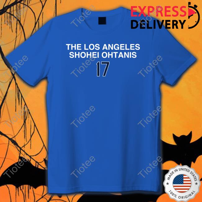 The Los Angeles Shohei Ohtanis 17 Tee Shirt The Los Angeles Shohei Ohtanis 17 Tee Shirt