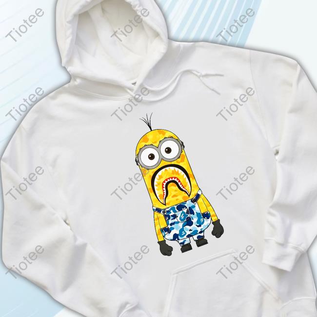 Minion sales bape hoodie