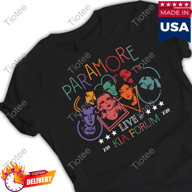 Paramore Live Kia Forum Shirt - Zerelam