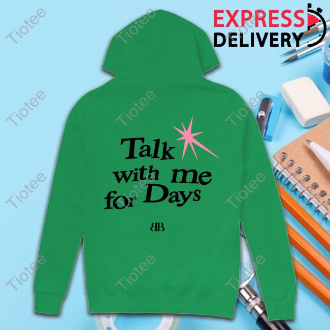 Talk With Me For Days Tee White Talk With Me For Days Tee White