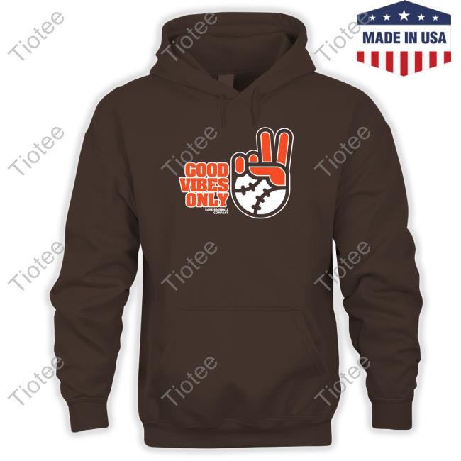 SFGiants Good Vibes Only Rake Baseball Company Shirt Tiotee