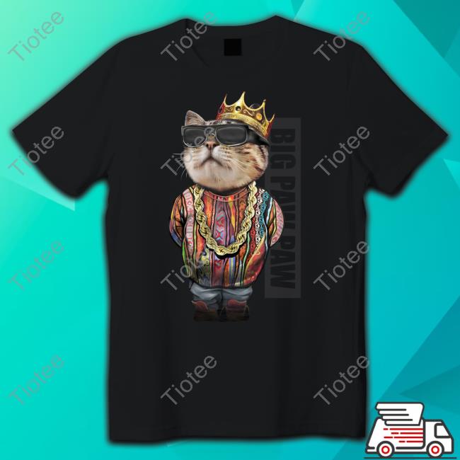 Big paw 2024 paw cat shirt