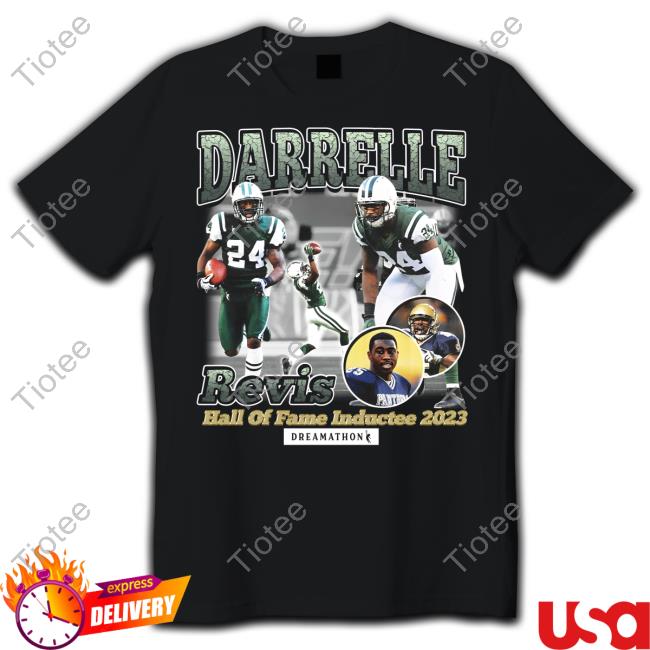 Darrelle Revis Hall Of Fame Inductee 2023 Tee - Tiotee