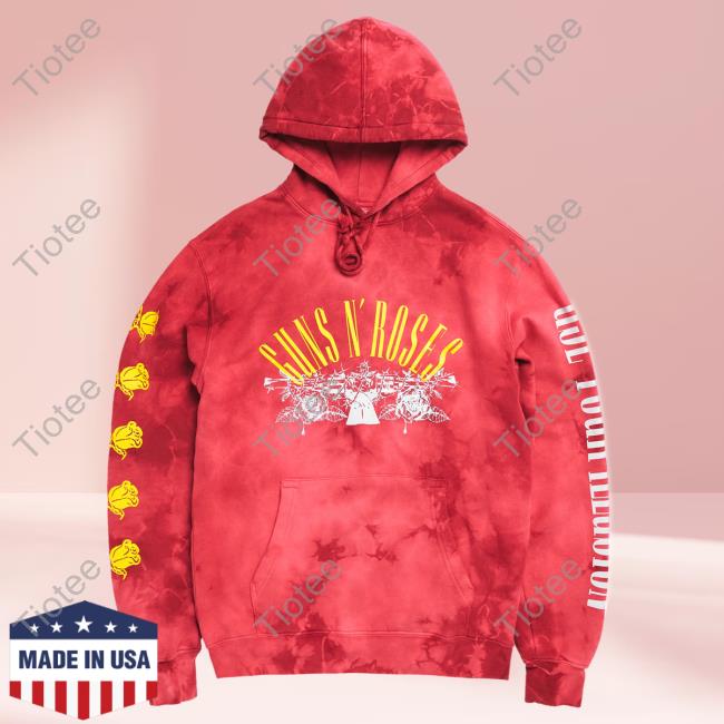 Officia Gnr Merch Clothing Store Shop Guns N' Roses Don't You Cry Tonight There's A Heaven Above You Baby Hoodie II Gnrmerch