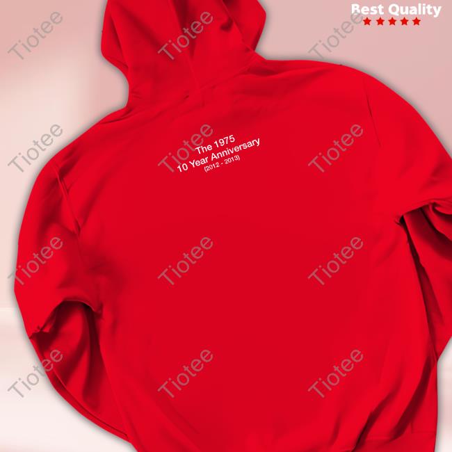 Official The 1975 10 Yr T-Shirt Official The 1975 10 Yr T-Shirt
