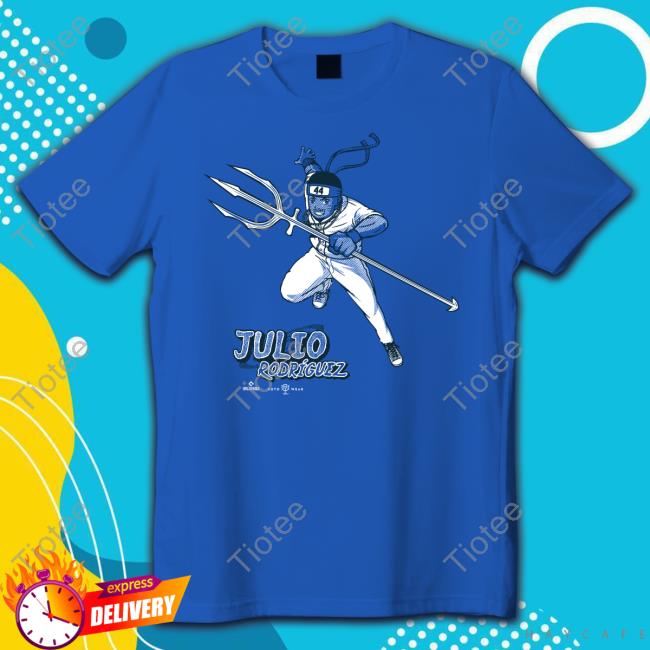 Anime Julio Shirt | Julio Rodríguez Seattle Baseball mlbpa Rotowear XL