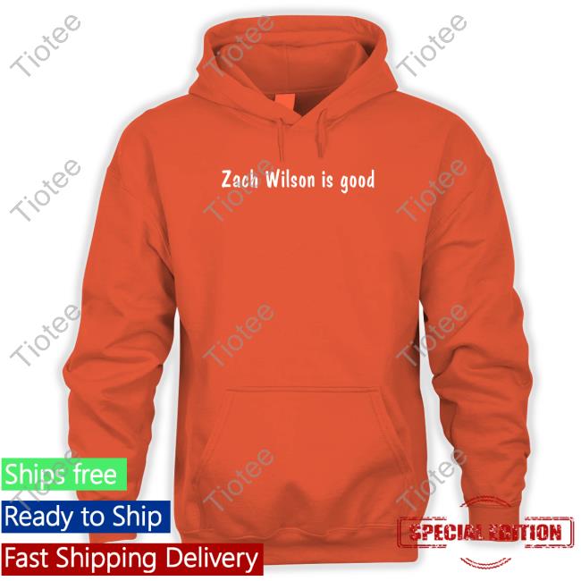 Official vinny And Tha Jets Zach Wilson Is Good T-Shirts, hoodie