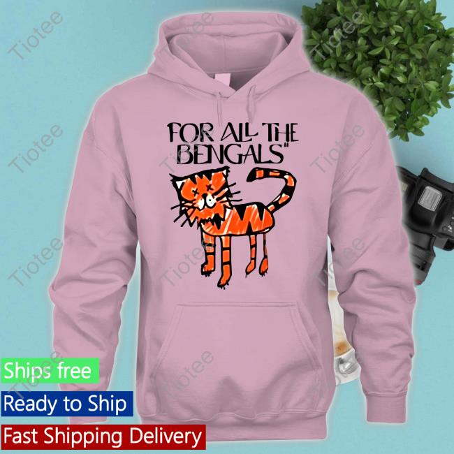 For all the bengals tiger shirt - Limotees