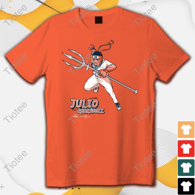 Julio Rodriguez Seattle Name & Number (Front & Back) T-Shirt