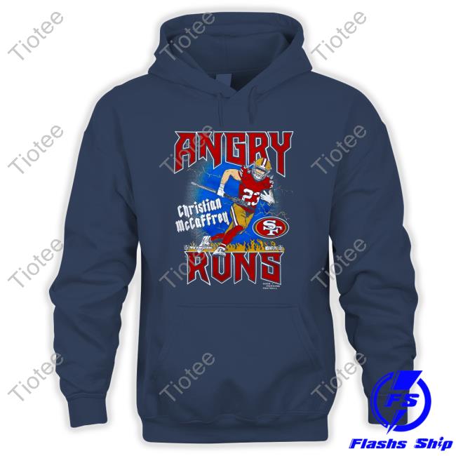 Angry Runs 49ers Christian Mccaffrey Shirt, hoodie, longsleeve, sweatshirt,  v-neck tee