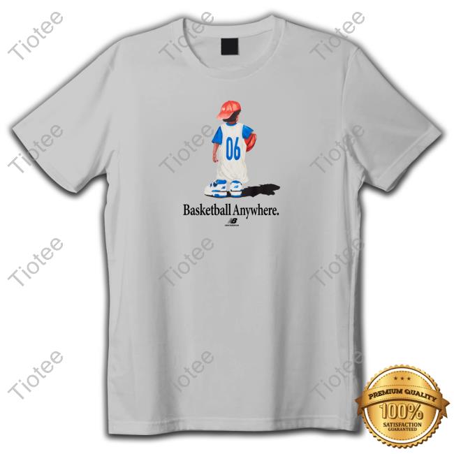 New Balance Hoops Basketball Anywhere Tee Shirt New Balance Hoops Basketball Anywhere Tee Shirt