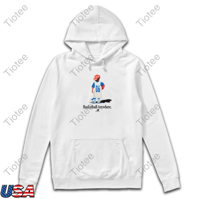 New Balance Hoops Basketball Anywhere Tee Shirt New Balance Hoops Basketball Anywhere Tee Shirt