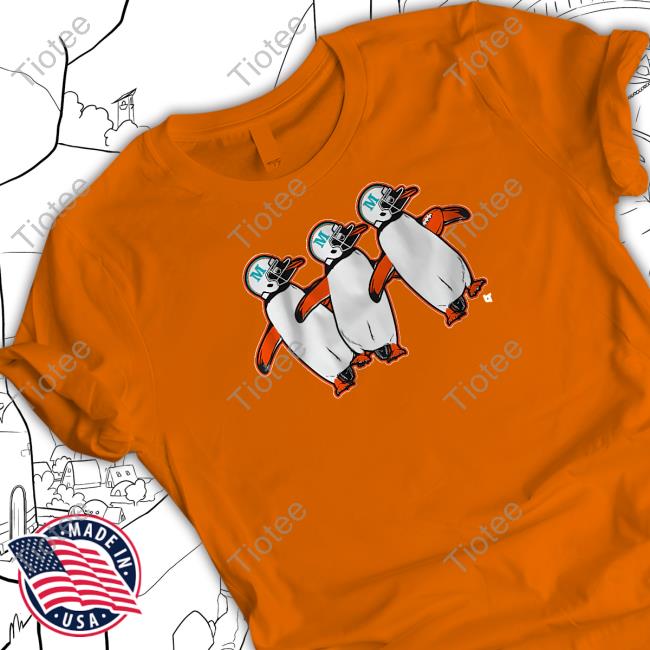 Official Miami Penguin Celebration Tee Shirt Official Miami Penguin Celebration Tee Shirt