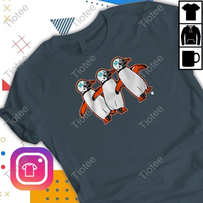 Official Miami Penguin Celebration Tee Shirt Official Miami Penguin Celebration Tee Shirt