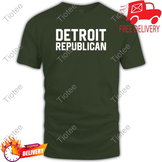 Official Detroit Republican T-Shirt Official Detroit Republican T-Shirt