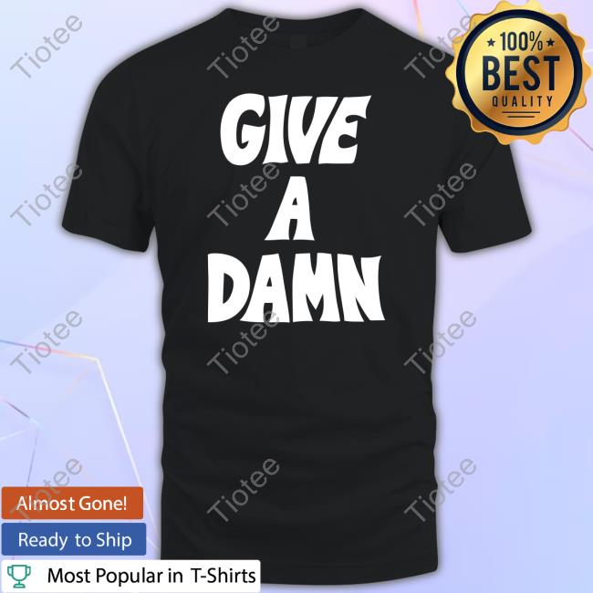Alex Turner Wearing Give A Damn Tee Shirt