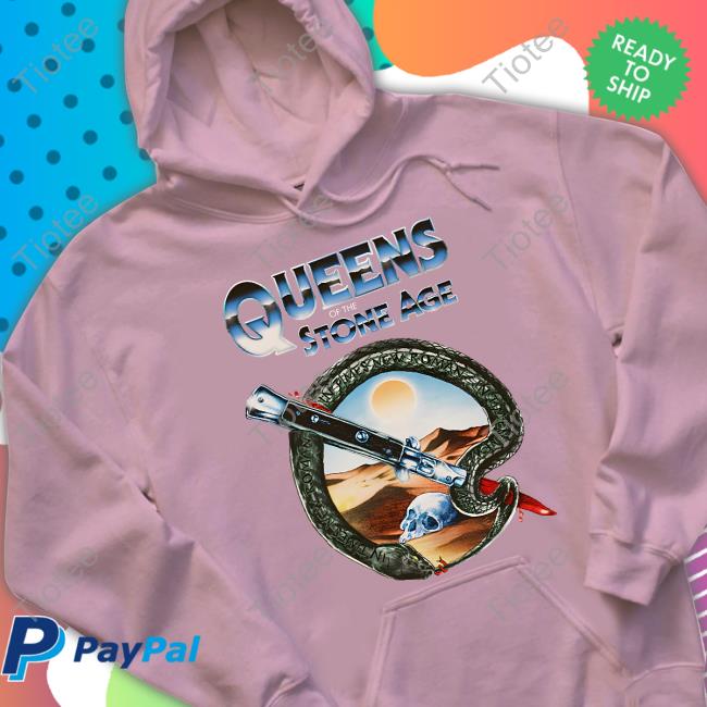 Qotsa Store Qotsa Desert Skull T-Shirt Qotsa Store Qotsa Desert Skull T-Shirt