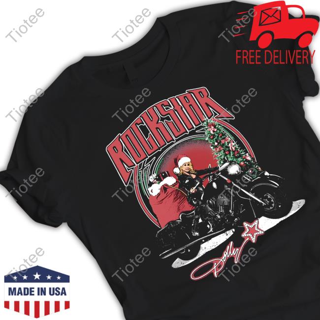 Dolly Parton Merch Moto Dolly Holiday Sweatshirt