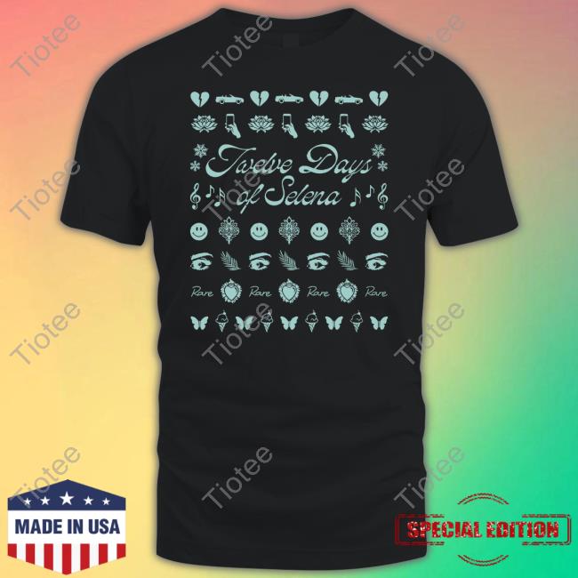 Selenagomez Merch Twelve Days Of Selena T-Shirt