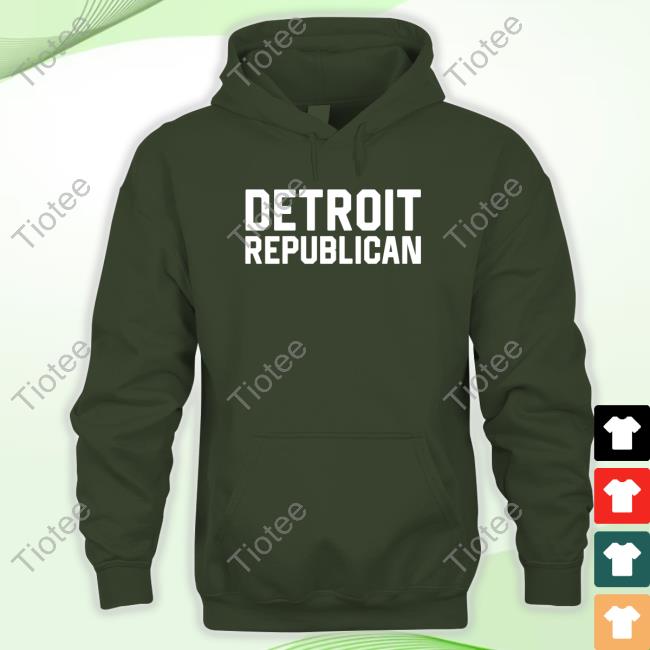 Official Detroit Republican T-Shirt Official Detroit Republican T-Shirt